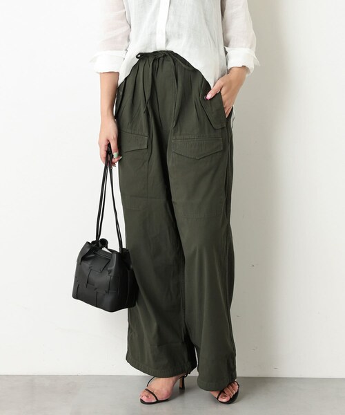 OUVRAGE CLASSE(ウヴラージュクラス)の「【TICCA】カーゴパンツ(その他パンツ・レディース・カーキ/ブラック・FREE)」の1枚目の写真
