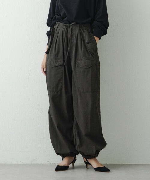 OUVRAGE CLASSE(ウヴラージュクラス)の「【TICCA】カーゴパンツ(その他パンツ・レディース・カーキ/ブラック・FREE)」の2枚目の写真