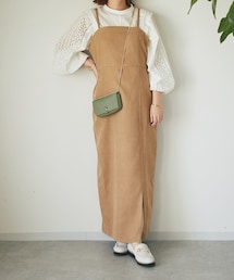 un dix cors | 《予約》【高見え】スリットIラインキャミワンピース(ワンピース)