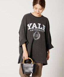 JOURNAL STANDARD（ジャーナルスタンダード）の「《予約》カレッジロゴビッグロングスリーブTシャツ（トップス）」