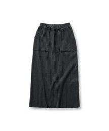 avecmoi（アヴェクモワ）の「アヴェクモワ ペンシルリブスカート〈墨黒〉（レディースファッション > ボトムス > スカート）」