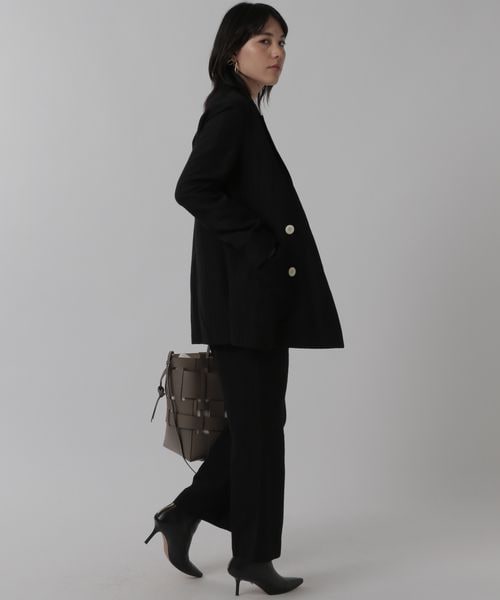 Chaos / カオス | ウール リネン ヘリンボーン ツイル ジャケット | F  