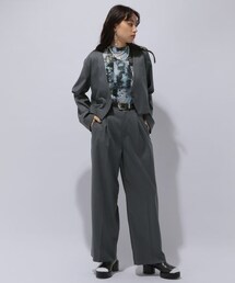HARE（ハレ）の「2Pノーカラージャケット＊ワイドパンツSETUP（）」 - WEAR
