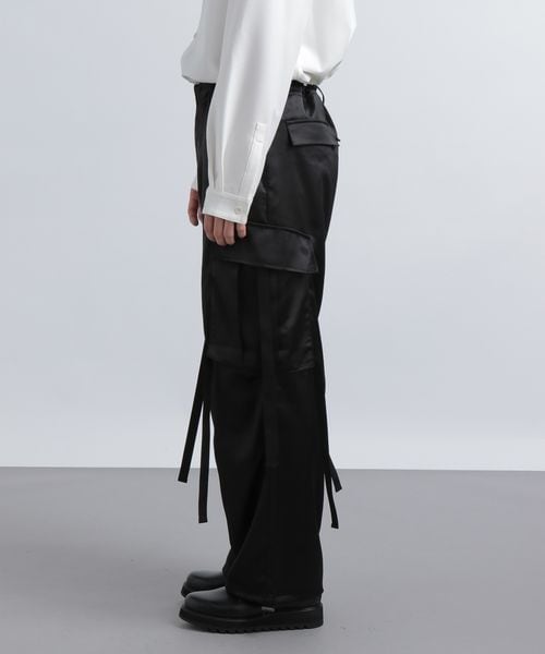 HARE（ハレ）の「サテンテクノカーゴパンツ（パンツ・メンズ・ブラック09・FREE）」の7枚目の写真