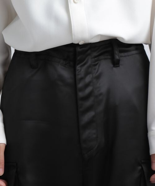 HARE（ハレ）の「サテンテクノカーゴパンツ（パンツ・メンズ・ブラック09・FREE）」の9枚目の写真