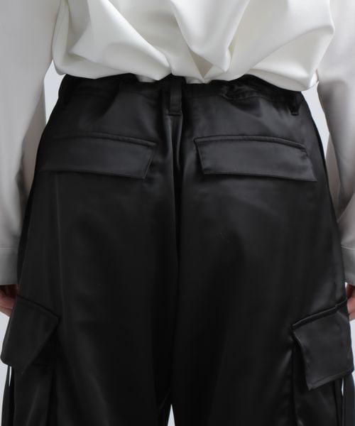 HARE（ハレ）の「サテンテクノカーゴパンツ（パンツ・メンズ・ブラック09・FREE）」の15枚目の写真