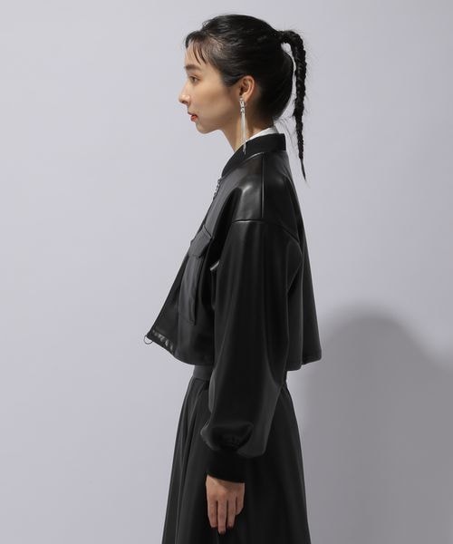 HARE（ハレ）の「ドルマンリブショートブルゾン（）」 - WEAR