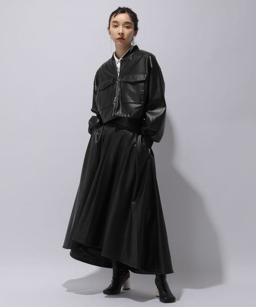 HARE（ハレ）の「ドルマンリブショートブルゾン（）」 - WEAR