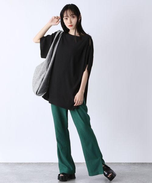 JEANASIS（ジーナシス）の「キララメトートバッグ（バッグ・レディース・シルバ-(11)/ピンクシルバー(12)/ピンク系その他(25)・FREE）」の4枚目の写真