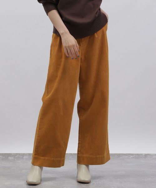 LAKOLE(ラコレ)の「11Wコーデュロイタックワイドパンツ LAKOLE(ラコレ)の「11Wコーデュロイタックワイドパンツ