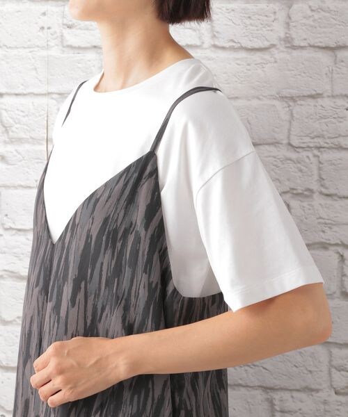 LEPSIM(レプシィム)の「プリントパターンキャミワンピース(ワンピース/ドレス・レディース・ボカシ柄09/ゼブラ柄53・FREE SIZE)」の11枚目の写真