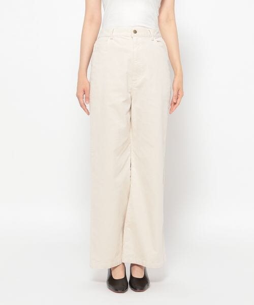 LEPSIM（レプシィム）の「ストレッチコーデュロイパンツ（パンツ・レディース・オフホワイト05/カーキ78/ブルー85・M/L）」の11枚目の写真