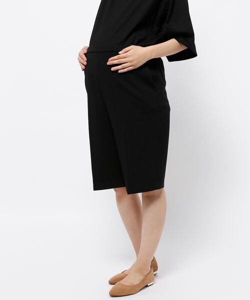 LEPSIM（レプシィム）の「マタニティ／ショートパンツ（パンツ・レディース・ブラック09/グレージュ13・FREE SIZE）」の6枚目の写真