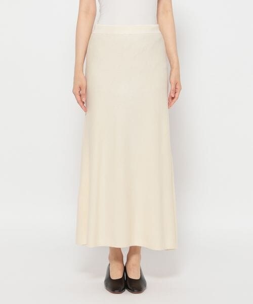 LEPSIM（レプシィム）の「12ゲージ満たされフレアニットスカート（スカート・レディース・オフホワイト05/ブラック09/ピンク21/【WEB限定】フューシャピンク29/グリーン72・FREE SIZE）」の14枚目の写真