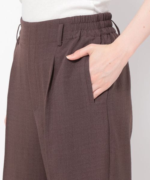 LEPSIM(レプシィム)の「リネンライクイージーパンツ(パンツ・レディース・ピンク25/ブラウン58・FREE SIZE)」の10枚目の写真