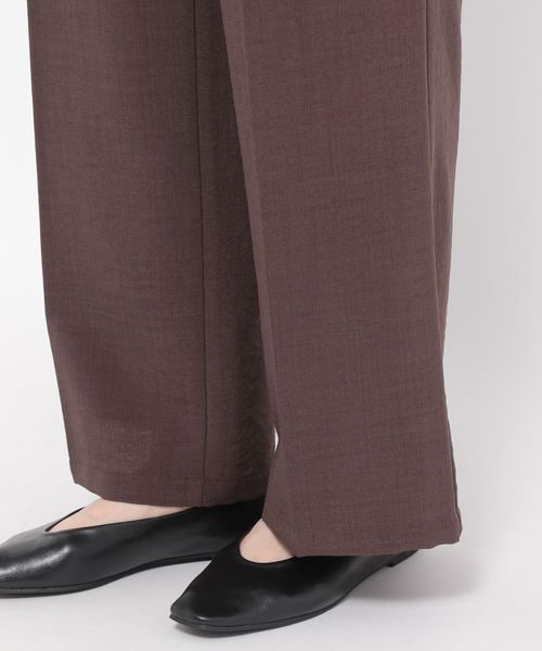 LEPSIM(レプシィム)の「リネンライクイージーパンツ(パンツ・レディース・ピンク25/ブラウン58・FREE SIZE)」の11枚目の写真