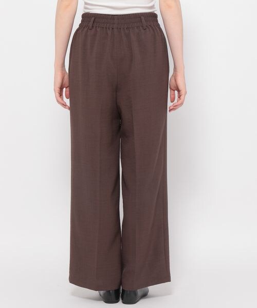 LEPSIM(レプシィム)の「リネンライクイージーパンツ(パンツ・レディース・ピンク25/ブラウン58・FREE SIZE)」の8枚目の写真