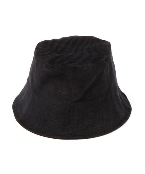 LEPSIM（レプシィム）の「コーデュロイバケハ（帽子・レディース・アイボリー08/ブラック09/ベージュ51・ONE SIZE）」の5枚目の写真