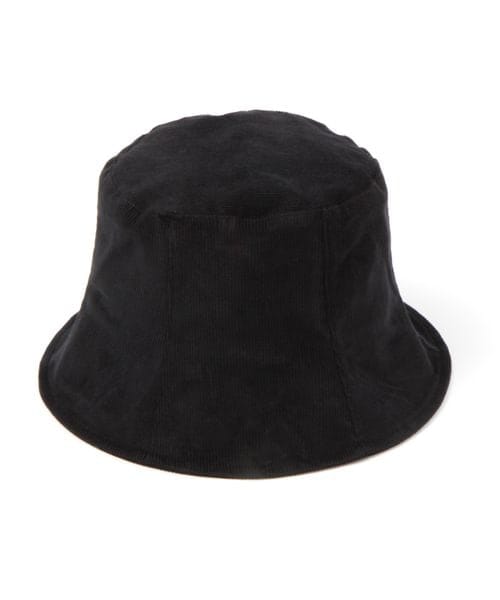 LEPSIM（レプシィム）の「コーデュロイバケハ（帽子・レディース・アイボリー08/ブラック09/ベージュ51・ONE SIZE）」の7枚目の写真