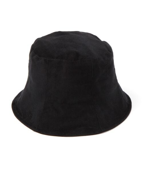 LEPSIM（レプシィム）の「コーデュロイバケハ（帽子・レディース・アイボリー08/ブラック09/ベージュ51・ONE SIZE）」の8枚目の写真