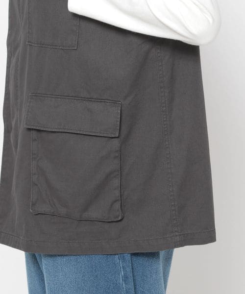 LEPSIM（レプシィム）の「ノーカラーミリタリーベスト（ジャケット/アウター・レディース・ブラック09/カーキ78・FREE SIZE）」の13枚目の写真