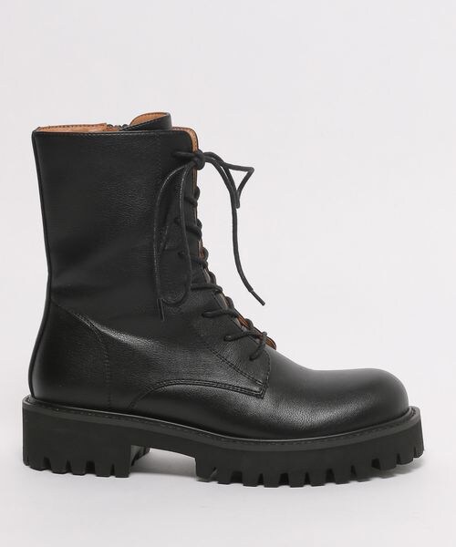 LOWRYS FARM（ローリーズファーム）の「レースアップブーツ（シューズ・レディース・ブラック09・M(23-23.5)/L(24-24.5)）」の4枚目の写真