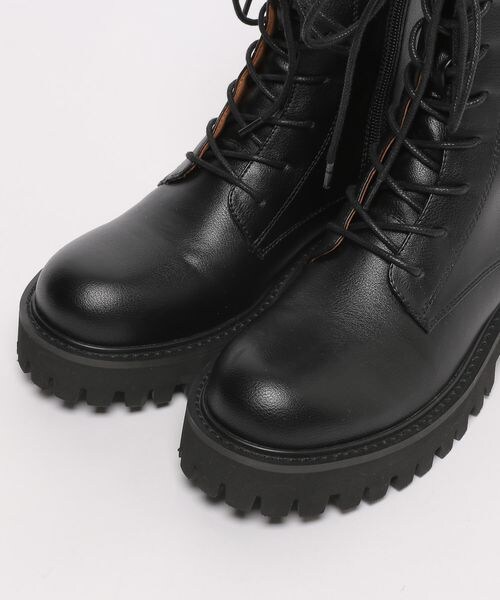 LOWRYS FARM（ローリーズファーム）の「レースアップブーツ（シューズ・レディース・ブラック09・M(23-23.5)/L(24-24.5)）」の5枚目の写真