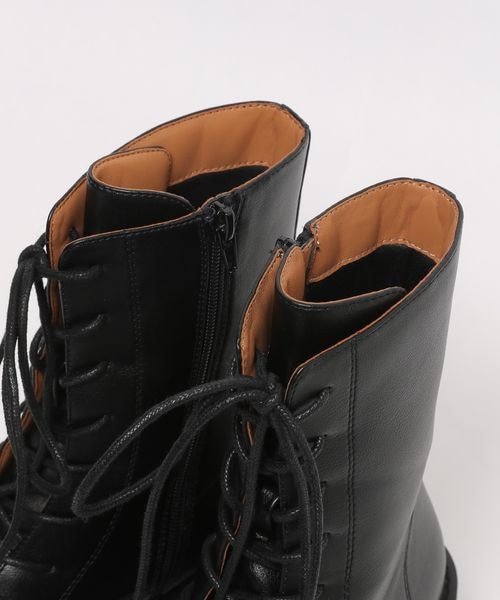 LOWRYS FARM（ローリーズファーム）の「レースアップブーツ（シューズ・レディース・ブラック09・M(23-23.5)/L(24-24.5)）」の10枚目の写真