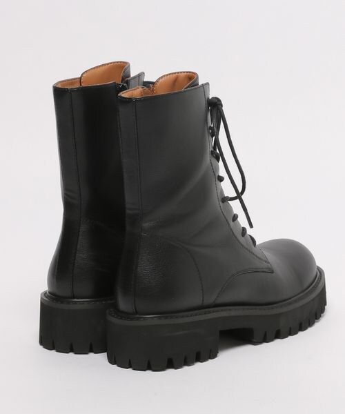 LOWRYS FARM（ローリーズファーム）の「レースアップブーツ（シューズ・レディース・ブラック09・M(23-23.5)/L(24-24.5)）」の2枚目の写真