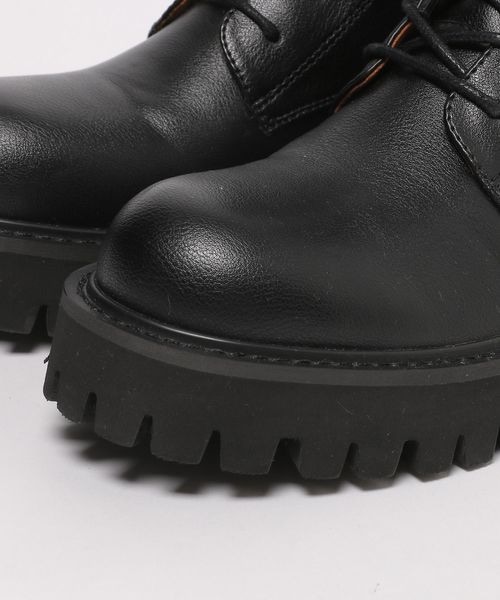 LOWRYS FARM（ローリーズファーム）の「レースアップブーツ（シューズ・レディース・ブラック09・M(23-23.5)/L(24-24.5)）」の6枚目の写真