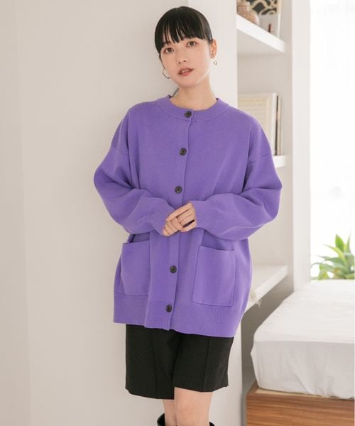 LOWRYS FARM（ローリーズファーム）の「メランジピンタックショートパンツ（パンツ・レディース・アイボリー08/ブラック09/ブラウン58・F）」の11枚目の写真