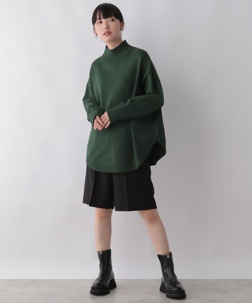 LOWRYS FARM（ローリーズファーム）の「メランジピンタックショートパンツ（パンツ・レディース・アイボリー08/ブラック09/ブラウン58・F）」の15枚目の写真