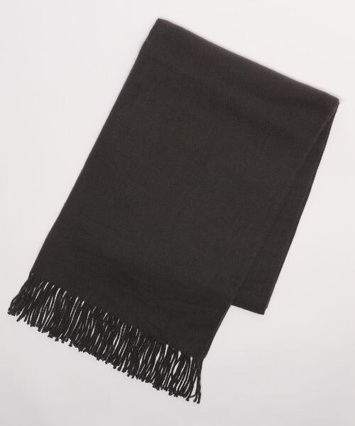 LOWRYS FARM（ローリーズファーム）の「ストール（ファッション雑貨・レディース・アイボリーチェック06/アイボリー08/グレー18/オレンジチェック40/オレンジ45/ベージュチェック50・フリー）」の3枚目の写真