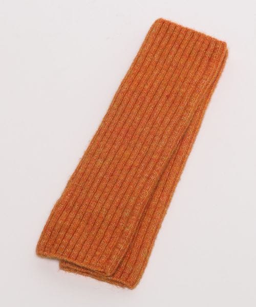 LOWRYS FARM（ローリーズファーム）の「アームウォーマー（ファッション雑貨・レディース・アイボリー08/グレー18/オレンジ45/ブラウン55・フリー）」の12枚目の写真