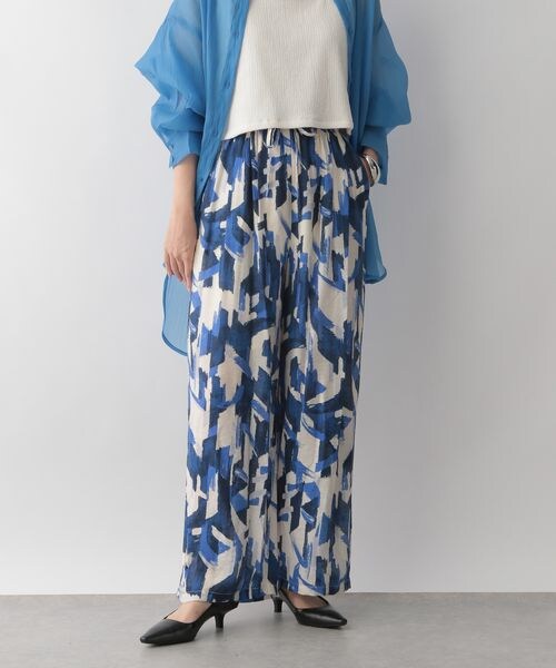 LOWRYS FARM（ローリーズファーム）の「ペイントガライージーパンツ（パンツ・レディース・レッド35/グリーン75/ブルー85・F）」の3枚目の写真