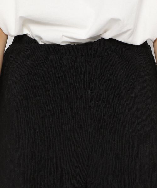 LOWRYS FARM（ローリーズファーム）の「ヨウリュウＦスリットパンツ（パンツ・レディース・アイボリー08/ブラック09/ブラウン58/ブルー85・通常丈/ショート丈）」の22枚目の写真