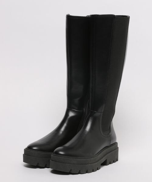 LOWRYS FARM（ローリーズファーム）の「ロングブーツ（シューズ・レディース・ブラック09/サイドゴア19・M(23-23.5)/L(24-24.5)）」の2枚目の写真