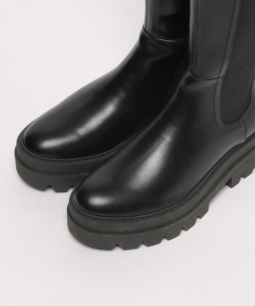 LOWRYS FARM（ローリーズファーム）の「ロングブーツ（シューズ・レディース・ブラック09/サイドゴア19・M(23-23.5)/L(24-24.5)）」の21枚目の写真