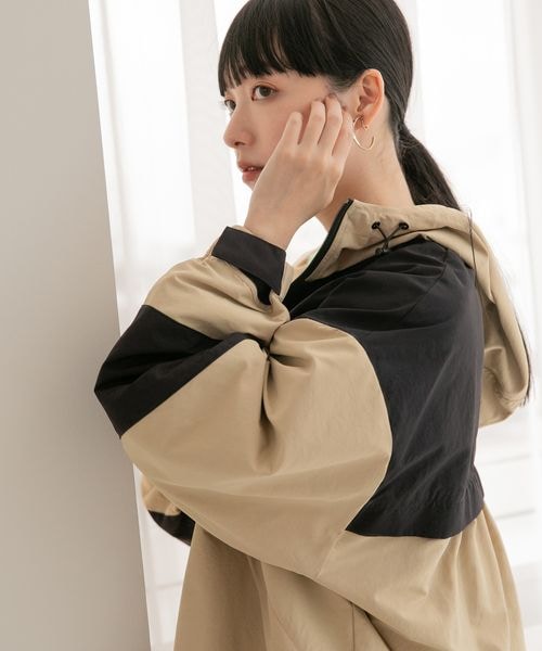 LOWRYS FARM(ローリーズファーム)の「マウンテンパーカー(ジャケット/アウター・レディース・ベージュ52・F)」の6枚目の写真