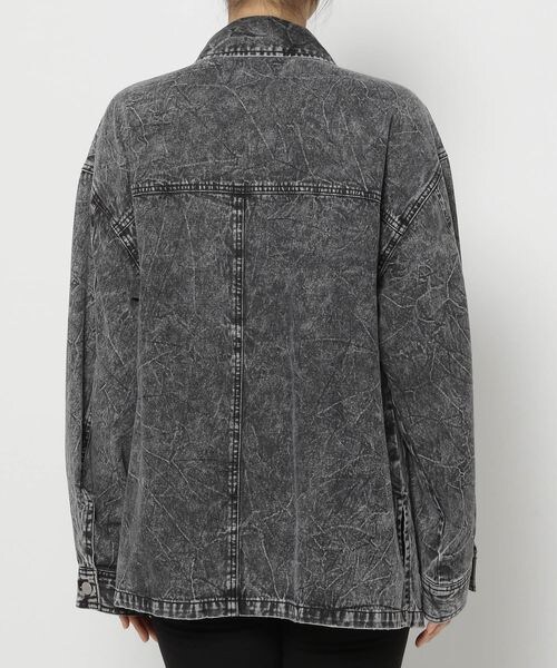 PAGEBOY（ページボーイ）の「レトロシャツGジャン（ジャケット/アウター・レディース・カミナリブラック08/カミナリブルー85/インディゴ87・F）」の22枚目の写真