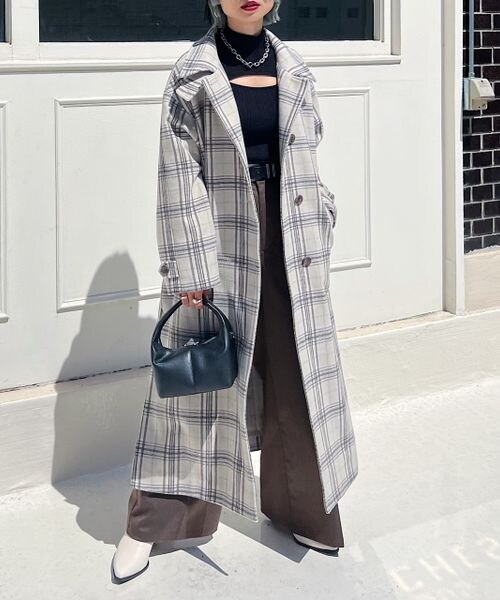 PAGEBOY（ページボーイ）の「交織ツイルワイドパンツ（パンツ・レディース・ブラック09/グレージュ12/モカ51・F）」の14枚目の写真