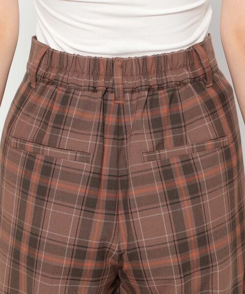 PAGEBOY（ページボーイ）の「TRチェックワイドパンツ（パンツ・レディース・グレー系10/ブラウン系50・F）」の20枚目の写真
