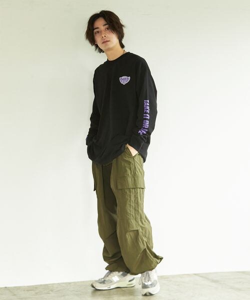 PAGEBOY(ページボーイ)の「アメリカンエンブレムロンT(トップス・メンズ・オフホワイト05/ブラック09・M/L)」の12枚目の写真