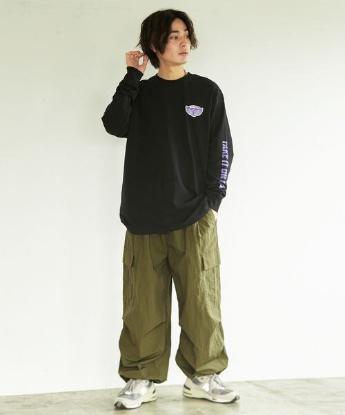 PAGEBOY(ページボーイ)の「アメリカンエンブレムロンT(トップス・メンズ・オフホワイト05/ブラック09・M/L)」の13枚目の写真