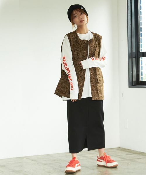 PAGEBOY(ページボーイ)の「アメリカンエンブレムロンT(トップス・メンズ・オフホワイト05/ブラック09・M/L)」の7枚目の写真