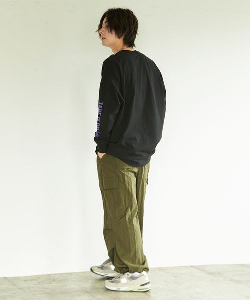 PAGEBOY(ページボーイ)の「アメリカンエンブレムロンT(トップス・メンズ・オフホワイト05/ブラック09・M/L)」の14枚目の写真