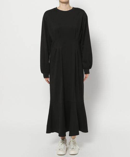 PAGEBOY（ページボーイ）の「ウエストデザインタックワンピース（ワンピース/ドレス・レディース・ブラック09/チャコール18/杢オートミール50・F）」の13枚目の写真