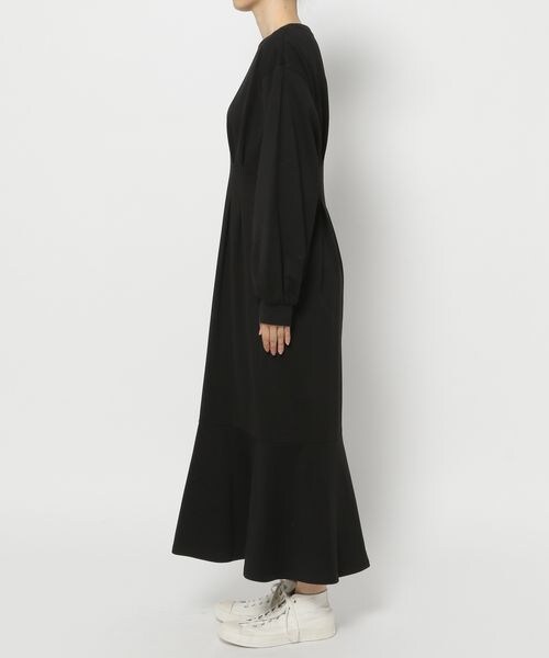 PAGEBOY（ページボーイ）の「ウエストデザインタックワンピース（ワンピース/ドレス・レディース・ブラック09/チャコール18/杢オートミール50・F）」の14枚目の写真