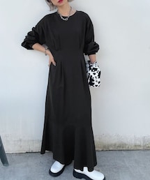 PAGEBOY | ウエストデザインタックワンピース(ワンピース/ドレス)