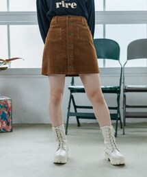 repipi armario（レピピ アルマリオ）の「☆WEB先行予約☆コーデュロイダイケイスカパン（スカート）」